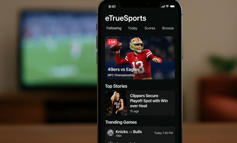 iOS eTrueSports App