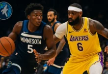 Timberwolves vs Lakers Match Player Stats